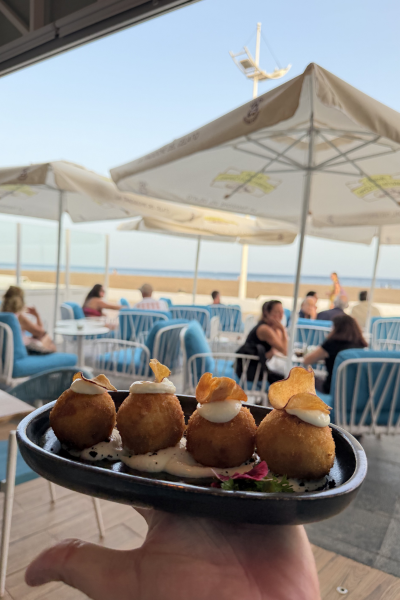 Comidas frente al mar